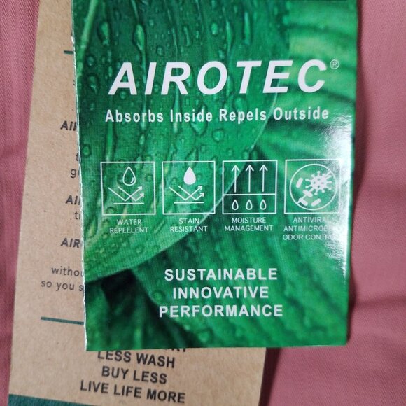 NEW Tailor Vintage Shorts Adult 38 Pink Chino Luxe Performance Stretch Airotec - Picture 11 of 15